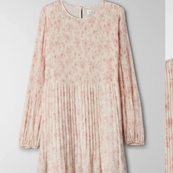 Aritzia Wilfred Daydreamer Mini Chiffon Dress - Picture 4 of 6
